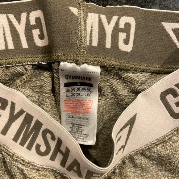 SOLD Green Gymshark Flex Leggings - Picture 4 of 4